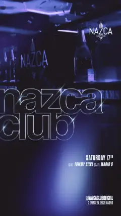 Flyer de SABADO en Nazca Club (Madrid), sábado 17 de octubre de 2026