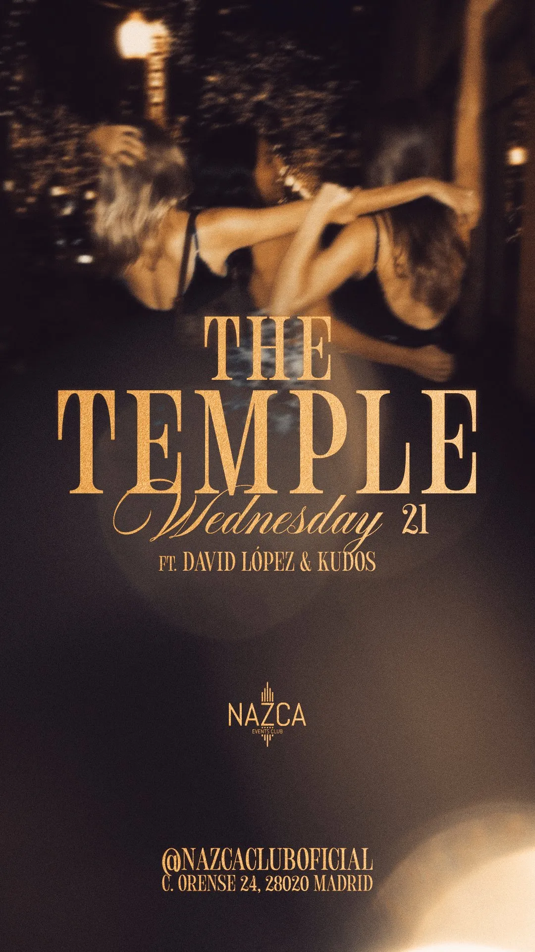 Flyer de MIERCOLES en Nazca Club (Madrid), miércoles 21 de octubre de 2026