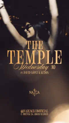 Flyer for MIERCOLES at Nazca Club (Madrid), Wednesday 30 September 2026