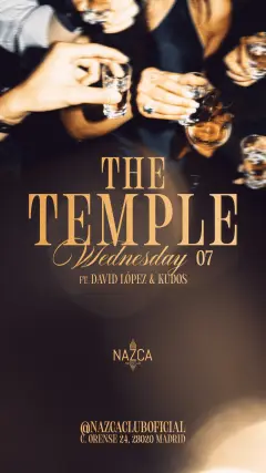 Flyer de MIERCOLES en Nazca Club (Madrid), miércoles 7 de octubre de 2026