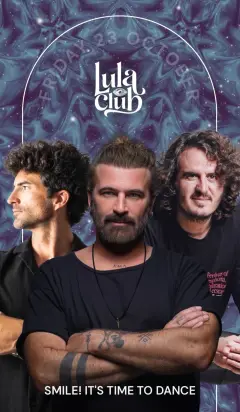 Flyer de Torrione, Luigii Nieto, Jp Candela en Lula Club (Madrid), viernes 23 de octubre de 2026