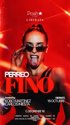 Flyer de VIERNES POSH ⭐️ en Posh Club (Madrid), viernes 16 de octubre de 2026