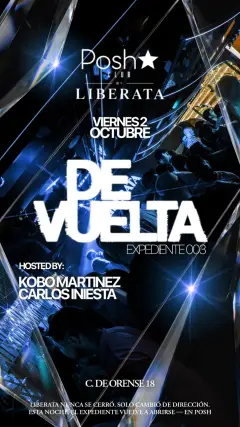 Flyer de VIERNES POSH ⭐️ en Posh Club (Madrid), viernes 2 de octubre de 2026