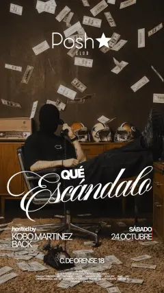 Flyer de SÁBADO POSH ⭐️ en Posh Club (Madrid), sábado 24 de octubre de 2026