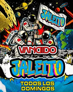 Flyer for JALEITO VANDIDO at Vandido (Madrid), Sunday 11 October 2026