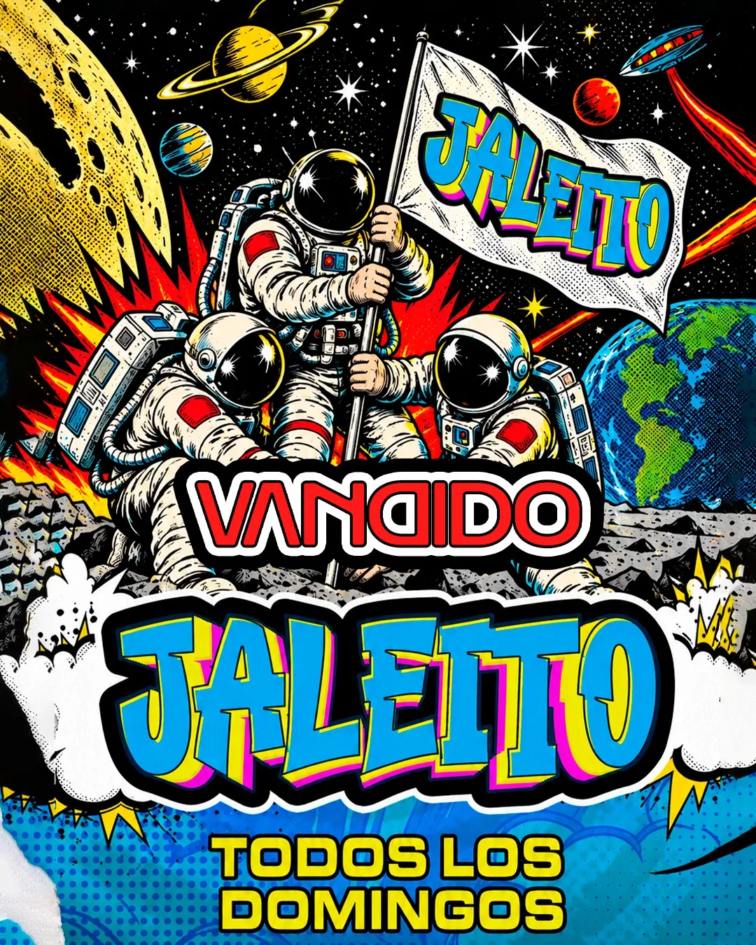 Flyer de JALEITO VANDIDO en Vandido (Madrid), domingo 15 de noviembre de 2026