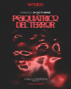 Flyer for HALLOWEEN EDITION-VANDIDO at Vandido (Madrid), Saturday 31 October 2026