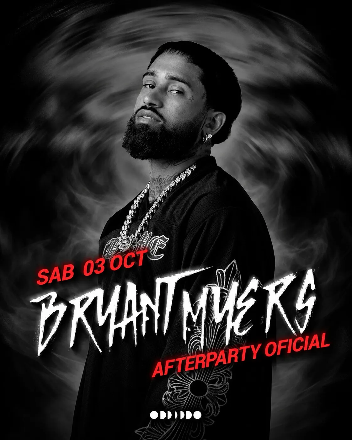 Flyer for BRYANT MYERS x FITZ at Fitz Madrid (Madrid), Saturday 3 October 2026
