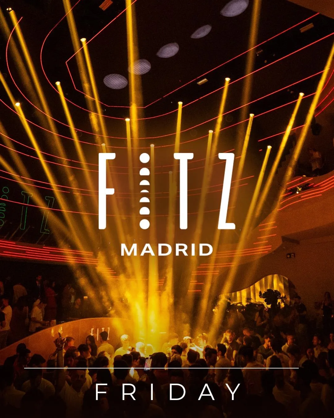 Flyer de Viernes FITZ en Fitz Madrid (Madrid), viernes 4 de diciembre de 2026