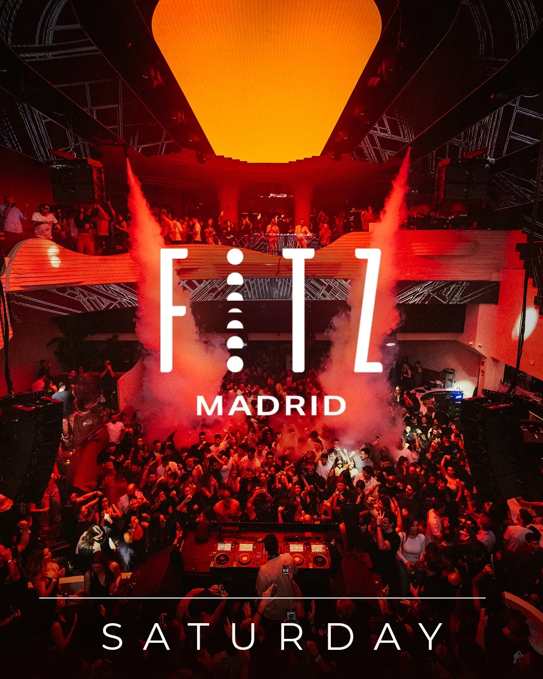 Flyer de Sábado FITZ en Fitz Madrid (Madrid), sábado 5 de diciembre de 2026
