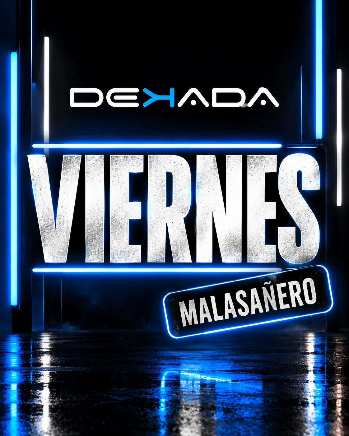 Flyer de Viernes malasañero en Dekada (Madrid), viernes 23 de octubre de 2026