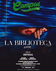 Flyer for CAMPUS VOULEZBAR - JUEVES at Voulezbar (Seville), Thursday 15 October 2026