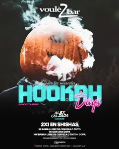 Flyer for MIÉRCOLES - VOULEZBAR at Voulezbar (Seville), Wednesday 28 October 2026