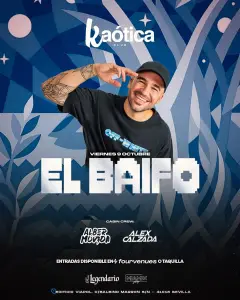 Flyer for VIERNES - KAÓTICA CLUB at Kaótica Club (Seville), Friday 9 October 2026