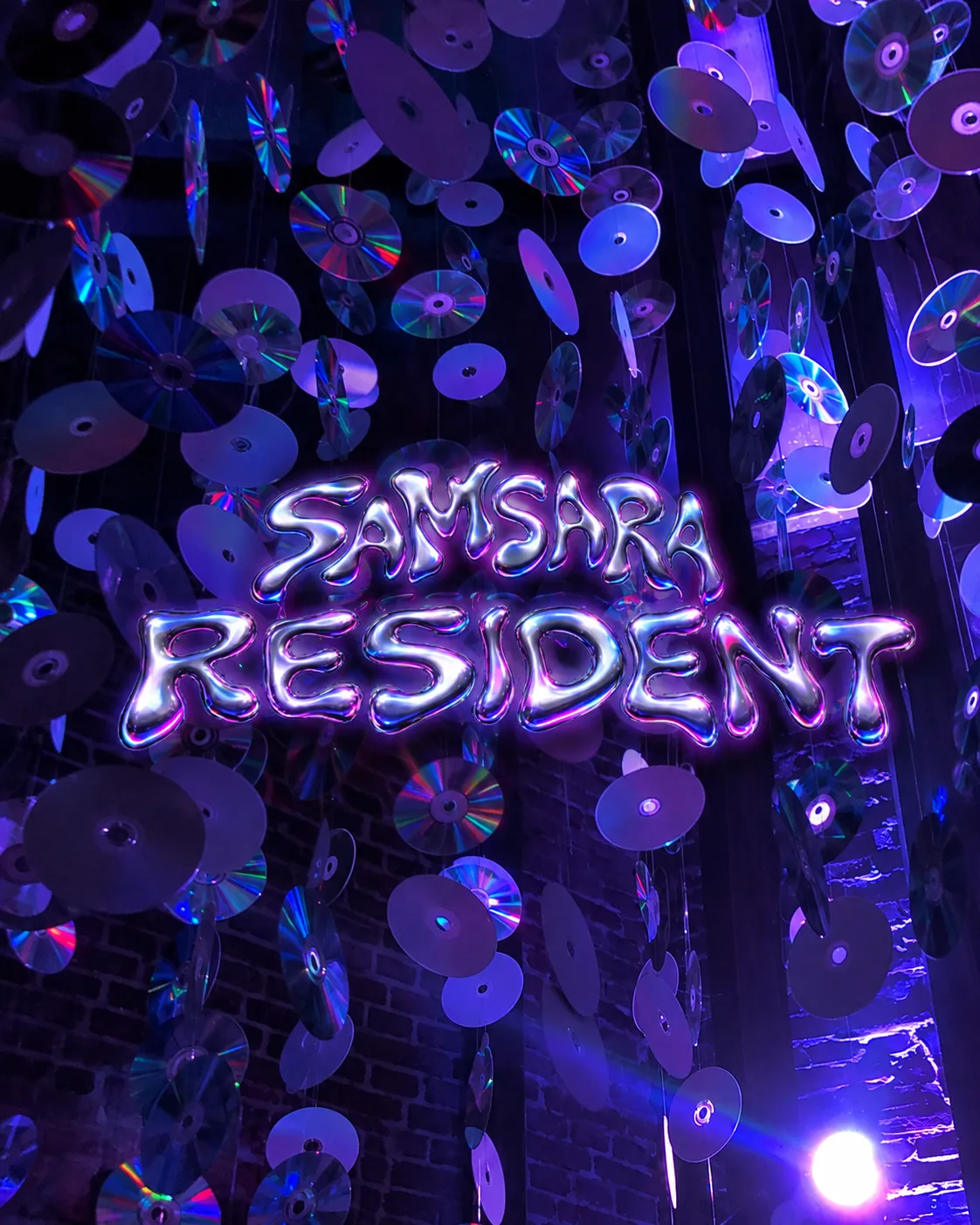 Flyer de SAMSARA RESIDENT en Samsara (Madrid), miércoles 30 de septiembre de 2026