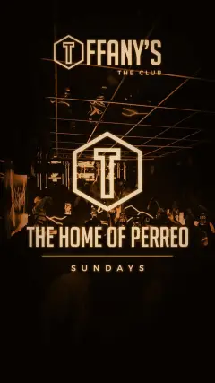 Flyer de THE HOME OF PERREO at Tiffany's en Tiffany's The Club (Madrid), domingo 6 de diciembre de 2026