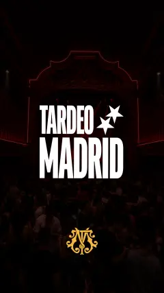 Flyer for Tardeo Sábado at Teatro Magno (Madrid), Saturday 24 October 2026