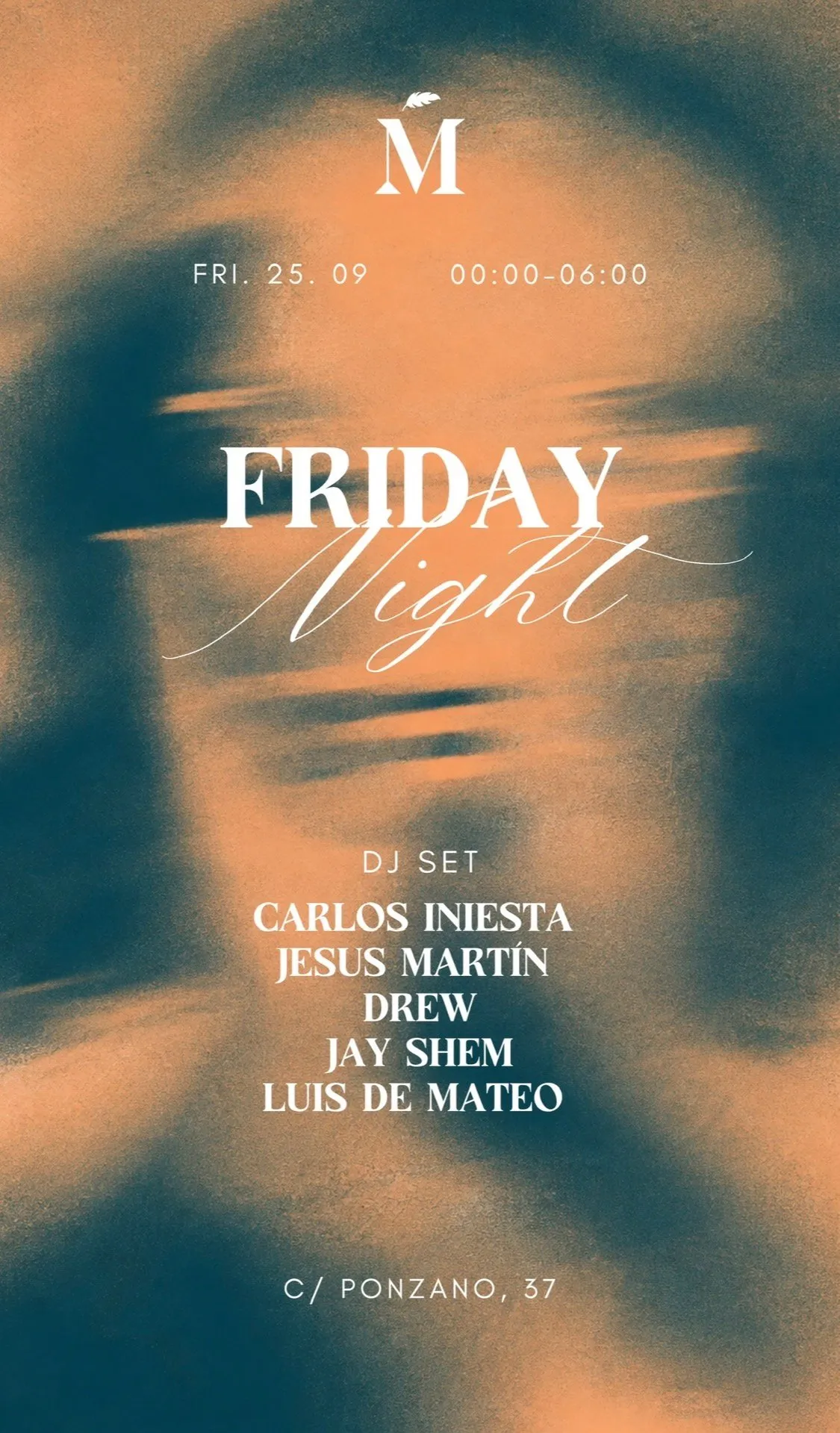 Flyer for MARABU VIERNES at Marabú (Madrid), Friday 16 October 2026