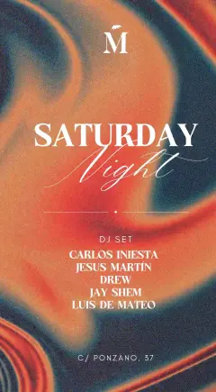 Flyer for MARABU SABADO NOCHE at Marabú (Madrid), Saturday 24 October 2026