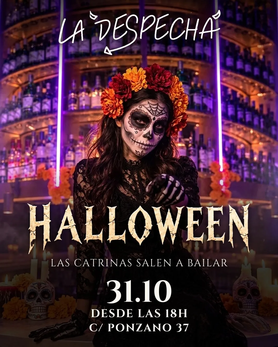 Flyer for LA DESPECHÁ - TARDEO MARABÚ SABADO at Marabú (Madrid), Saturday 31 October 2026