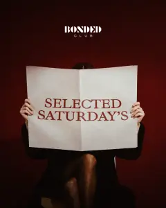 Flyer for Sábado BONDED CLUB at Bonded Club (Madrid), Saturday 28 November 2026