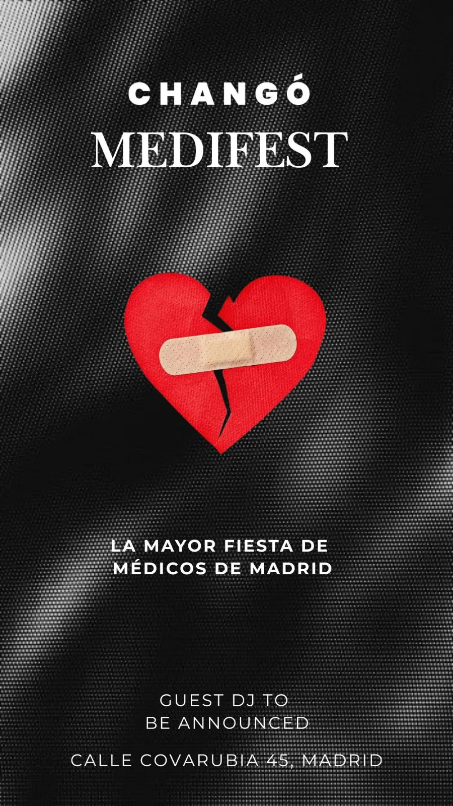 Flyer de CHANGO - MEDIFEST en Chango (Madrid), viernes 11 de diciembre de 2026