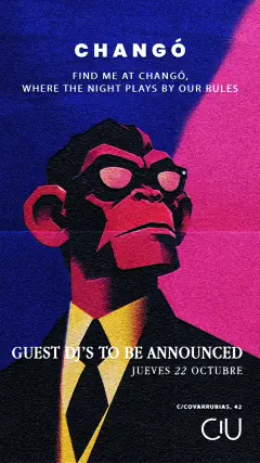 Flyer de CHANGO en Chango (Madrid), domingo 8 de noviembre de 2026