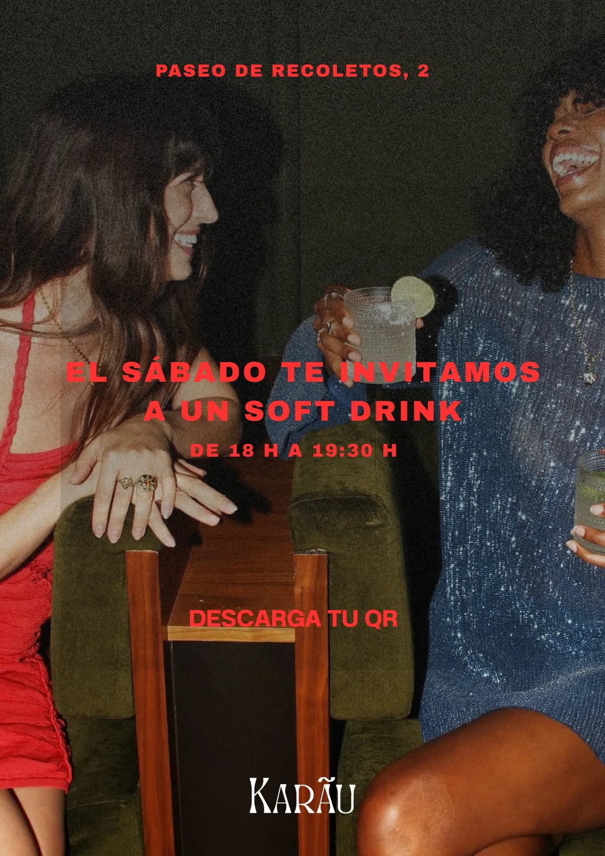 Flyer for KARÃU at Karãu (Madrid), Saturday 10 October 2026