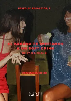 Flyer for KARÃU at Karãu (Madrid), Saturday 31 October 2026