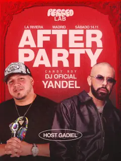 Flyer de Yandel Afterparty x Perreolab x La Riviera en La Riviera (Madrid), sábado 14 de noviembre de 2026